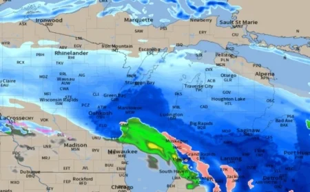 Winter Weather Alert: Lower Michigan Braces for Up to 7 Inches of Snow