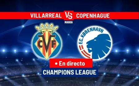 Live Coverage: Villarreal vs. Copenhagen