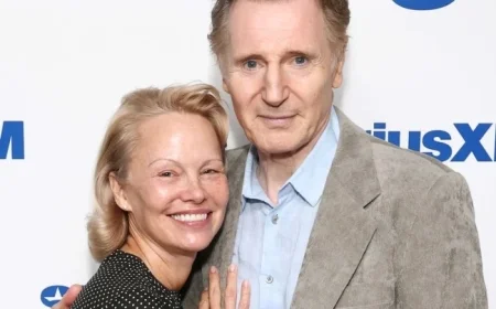Pamela Anderson and Liam Neeson Share Intimate Week Together