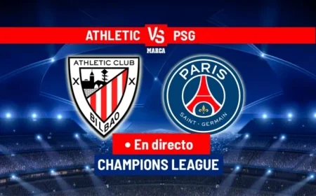 Live Champions League: PSG vs Athletic