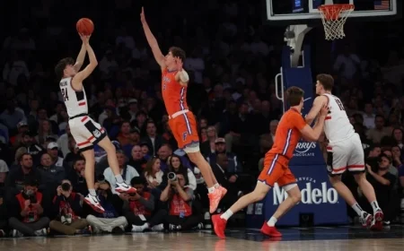 Gators Fall Short in Tight Battle Against UConn