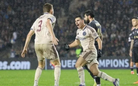Ajax Triumphs Over Qarabag: Turns 2-1 Deficit Into 3-2 Victory
