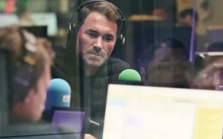 Eddie Hearn Anticipates Matchroom’s DAZN Broadcast Deal Extension