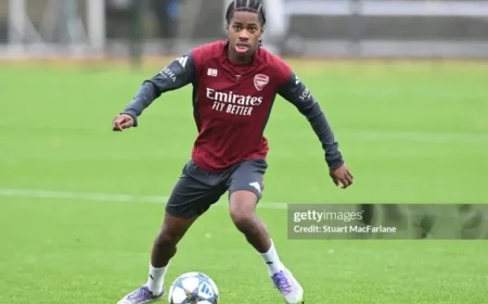 Arsenal First-Team Prepares for Club Brugge with Nichols, Copley, Salmon, Washington