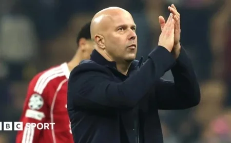 Champions League: Arne Slot Leads Liverpool Without Salah in Key Match