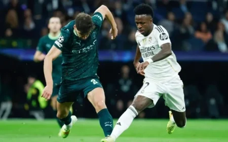 Real Madrid Face Manchester City in Champions League Showdown at Bernabéu