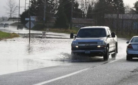 Nooksack River Rise Puts Whatcom County Lowlands at Immediate Flood Risk