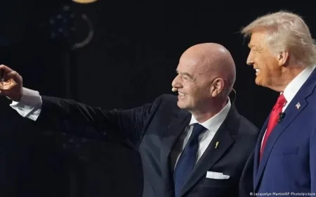 FIFA’s Infantino Faces Scrutiny Over Close Ties to Trump