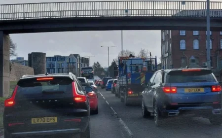 City Centre Gridlock Causes Major Traffic Disruption