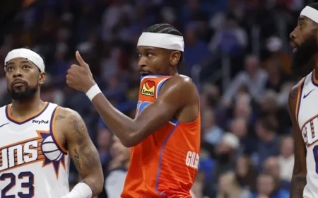 Devin Booker, Shai Gilgeous-Alexander Injury Updates for Suns vs Thunder Game