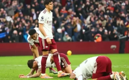 Arsenal’s Next 5 Fixtures Compared to Man City and Chelsea in Title Race