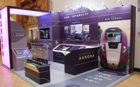 EMR Unveils New Aurora Train Pop-Up at Nottingham Station