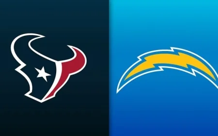 NFL Schedules Texans vs. Chargers, Ravens vs. Packers for Dec. 27