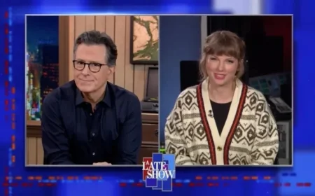 Taylor Swift’s ‘Late Show’ Appearance: Time and Viewing Details