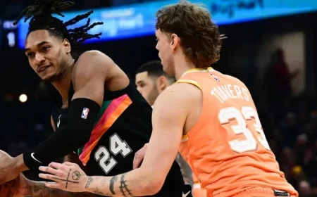 Spurs’ Devin Vassell Perfects Unconventional Shots in Practice Sessions