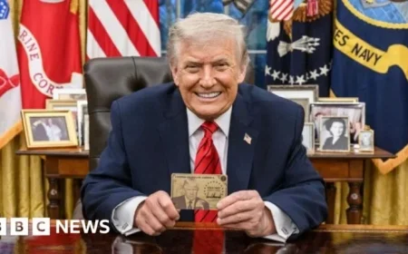 Trump Unveils $1M ‘Gold Card’ Immigration Visas