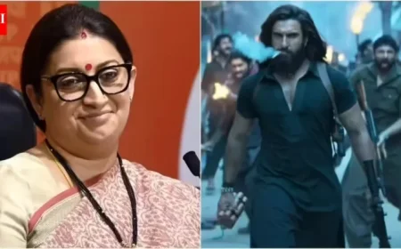 Smriti Irani Praises Ranveer Singh’s ‘Dhurandhar’: “Strength Lies Beyond Violence”