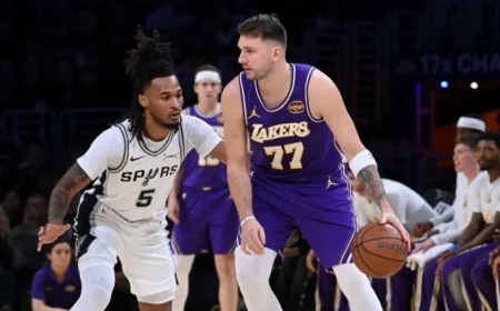 Lakers Face Spurs; Thunder Head to Las Vegas