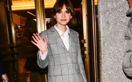 Nepo Baby with Glen Powell in Hollywood Role Spotted in NYC