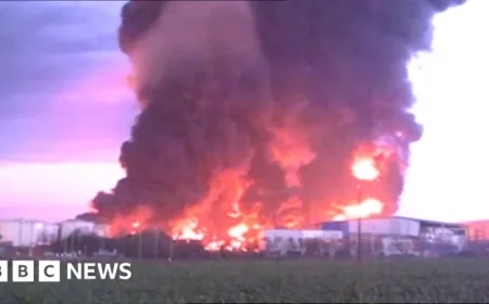 Hear the First 999 Call After Buncefield Explosion
