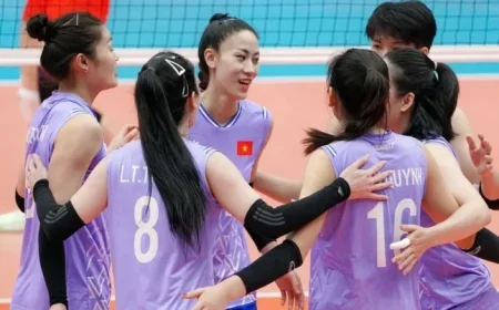 Vietnam Women’s Volleyball Team Defeats Malaysia in Straight Sets