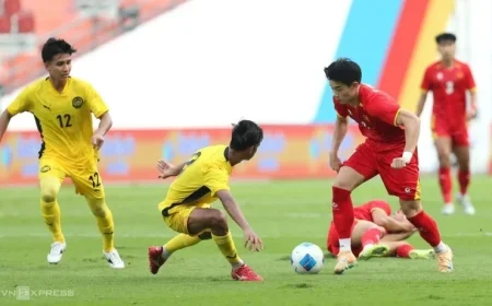 Live: Vietnam vs. Malaysia Men’s Football at SEA Games 33