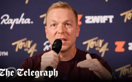 Cycling Icon Sir Chris Hoy Breaks Leg During Cancer Treatment