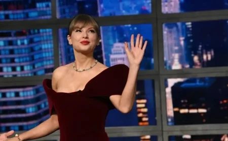Taylor Swift Unveils Favorite Songs, Anticipates Stephen Colbert’s Future Role