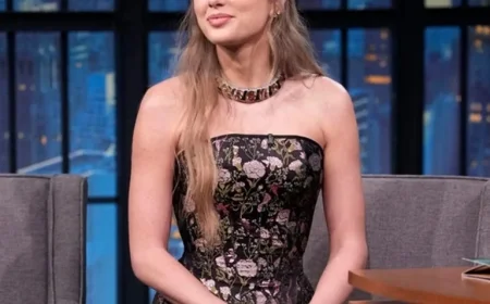 Taylor Swift Shines on The Late Show with Stephen Colbert