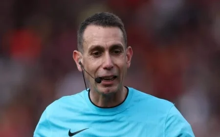 Ex-Premier League Referee David Coote’s Sentencing Delayed to January