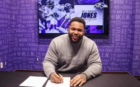 Ravens Secure Three-Year Deal with Travis Jones