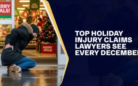 December’s Most Common Holiday Injury Claims: Lawyers Share Insights