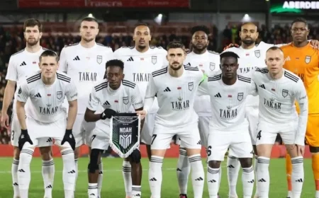 “Noah vs. Legia: Confirmed Starting Lineups Announced”