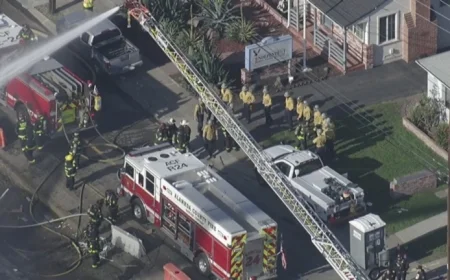 Live Update: Fire Erupts in Hayward with Explosion Risk
