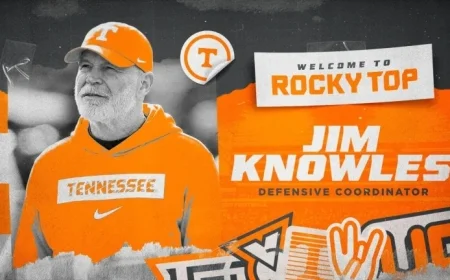 Jim Knowles Appointed Tennessee Football’s Defensive Coordinator