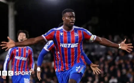 Guehi’s Late Header Seals Palace Victory Against Fulham