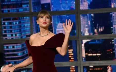 Taylor Swift Reveals Top 5 Favorite Songs on ‘Colbert’