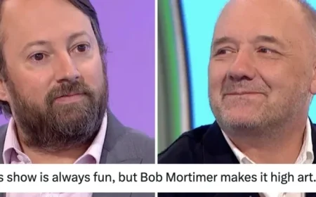 Bob Mortimer Releases New Book: Relive His Iconic TV Moment