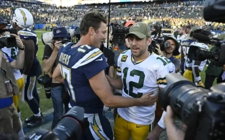 Aaron Rodgers Relishes Not Being NFL’s Oldest Player Anymore