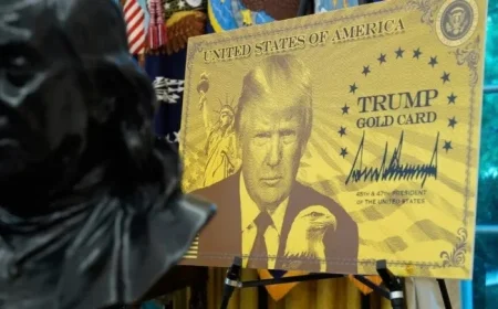 Trump Proposes Lucrative $1 Million ‘Gold Card’ Visa for U.S. Economy