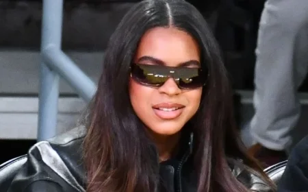 Blue Ivy Carter Shines in Beyoncé’s Sneakers at Lakers Game