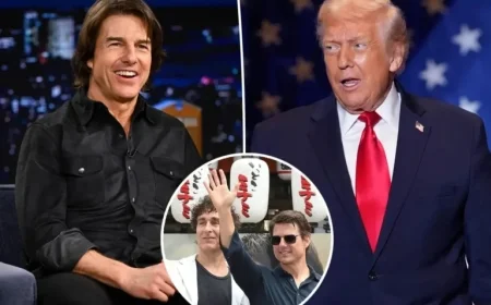 Tom Cruise Avoids Seeking Donald Trump’s Help for Space Movie Launch: Source