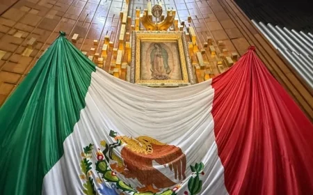 Pilgrims Flock to the Basilica of Guadalupe