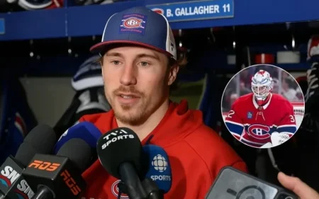 Brendan Gallagher Offers Candid Insight on Canadiens’ Jacob Fowler