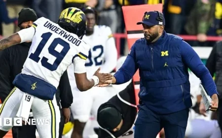Sherrone Moore Jailed Following Sudden Dismissal as Michigan Football Coach