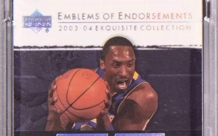 Kobe-Signed Card Sells for $1.22 Million at Auction