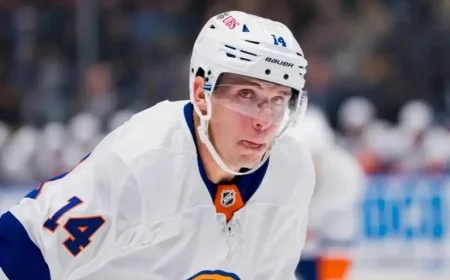 Islanders Star Bo Horvat Suffers Ankle Injury: Latest Updates