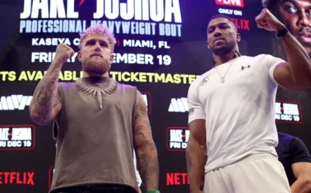 Netflix Unveils Jake Paul vs. Anthony Joshua Fight Hype Trailer