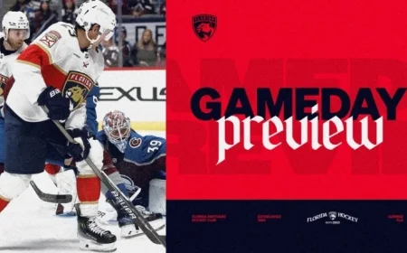 Panthers Challenge League Leaders Colorado in Crucial Matchup