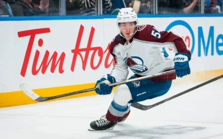 Avalanche’s Gavin Brindley Returns After 10-Game Absence